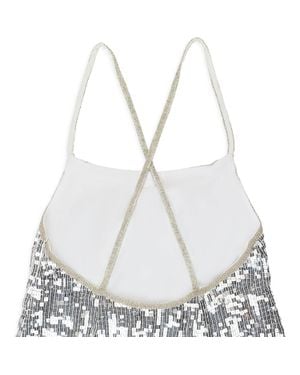 BATSHEVA Sequin Dress - White