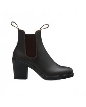 Blundstone Elastic Sided Heel Boot - Black