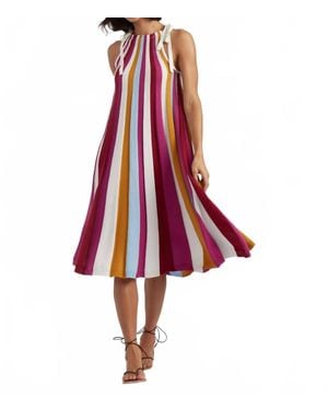 Chinti & Parker Swing Dress - Red
