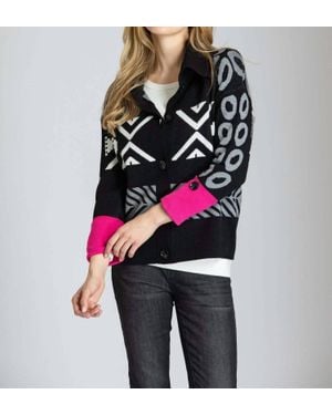 Apny Nordic Cardigan - Black