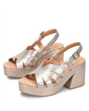 Kork-Ease Paschal Wrapped Platform - Metallic