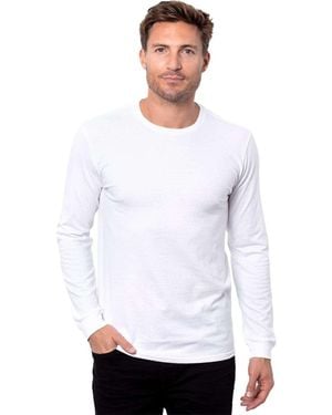 Threadfast Apparel Epic Cvc Long Sleeve T-Shirt - White