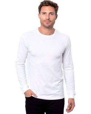 Threadfast Apparel Epic Cvc Long Sleeve T-Shirt - White