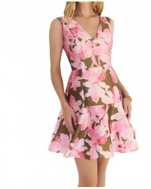 Hutch Maribel Sleeveless Fitted Dress - Pink