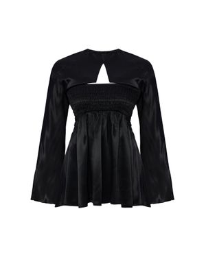 Pcfg Long Sleeve Mini Dress - Black