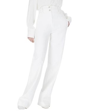 Adam Lippes Hugo Pant - White