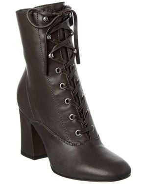 Gianvito Rossi Mackay 85 Leather Boot - Black