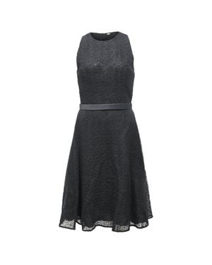 Jason Wu Lace Detail Midi Flared Dress - Black