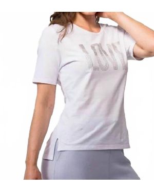 Elena Wang Love T-Shirt - White