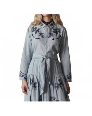 The Great Embroidered Western Shirts - Blue