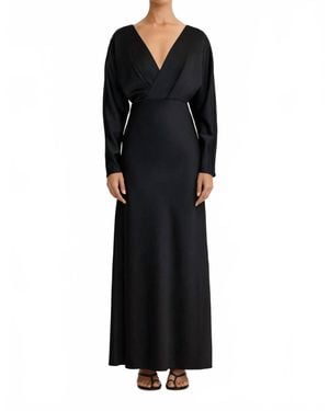 Significant Other Lucille Long Sleeve Maxi Dress - Black