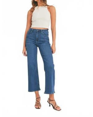 Jbd. Slim Wide Leg Jeans - Blue