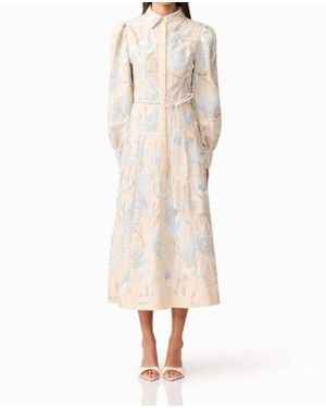 Elliatt Nia Shirt Dress - Natural