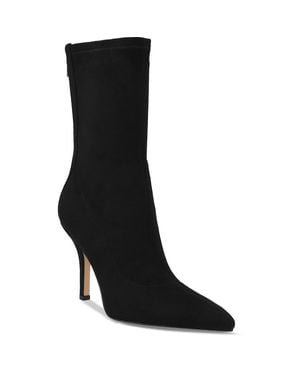 Marc Fisher Mlbreezy Kitten Heel Dressy Mid-Calf Boots - Black