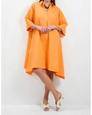 Trina Turk Seveso Shirt Dress - Orange