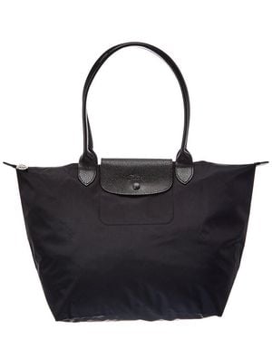 Longchamp Le Pliage One Long Handle Tote - Black
