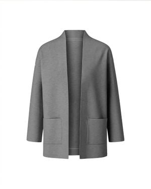 J'Envie/Eli Celia Car Coat - Gray