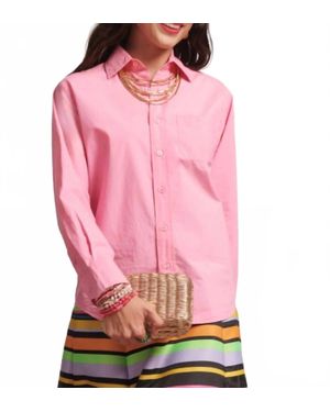 Frances Valentine Perfect Button Down - Pink