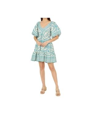 Omika Ila Mini Dress - Blue