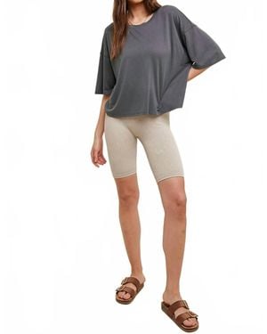 Wishlist The Easy Going Top - Gray