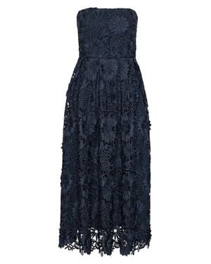rotate birger christensen asymmetric appliqu midi dress ROTATE BIRGER CHRISTENSEN, Bridal Floral Appliqu midi dress Wedding Dress Save 57%