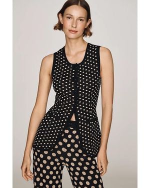 Simon Miller Del Mar Knit Vest Top - Black