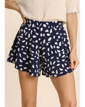 Eesome Spotted Shorts - Blue