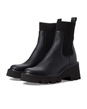Dolce Vita Hoven H2O Boots Waterproof Lug Sole Bootie Zogg2734 - Black