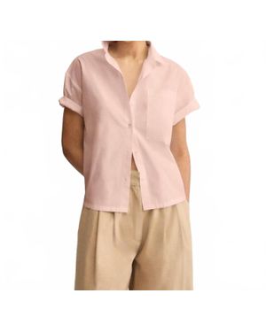 Arlo Mott Clark Split Back Top - Pink