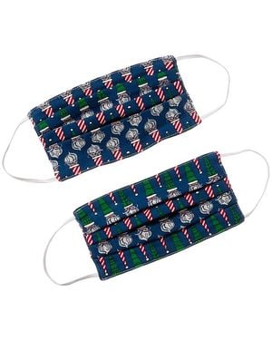 Roberta Roller Rabbit Jolly Nite Mask, Set Of 2 - Blue
