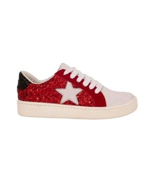 Makers Sparkling Game Day Sneakers - Red