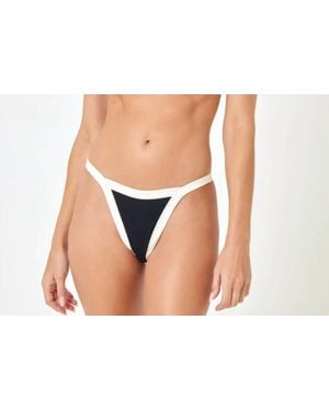 LSPACE Mackenzie Bikini Bottom - Black
