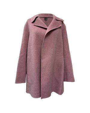 Theory Felt Coat - Purple