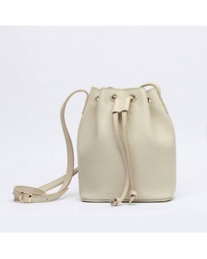 Mesh Madison Bucket Bag - Natural
