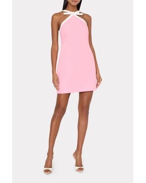 MILLY Shane Cady Mini Dress - Pink