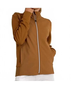 Abacus Sportswear Anne Midlayer Jacket - Brown