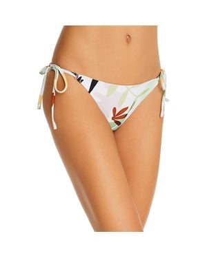 Charlie Holiday Botanical Lined Swim Bottom Separates - Orange