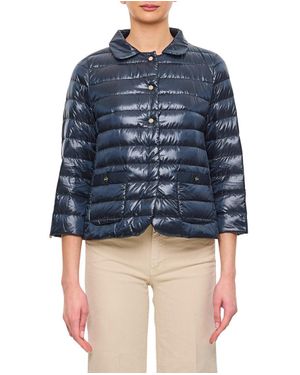 Herno Nylon Downjacket - Blue