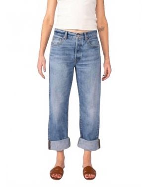 Edwin Denim Sawyer Boyfriend Jeans - Blue