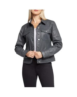 NYDJ Pocket Denim Denim Jacket - Black