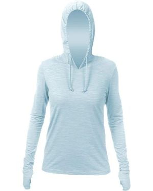 ANETIK Breeze Tech Hooded T-Shirt - Blue