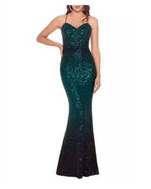 Betsy & Adam Maxi Dress - Green