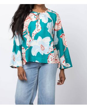 Cleobella Abby Blouse - Blue