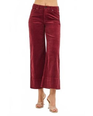 Risen Freesia Corduroy Pant - Red