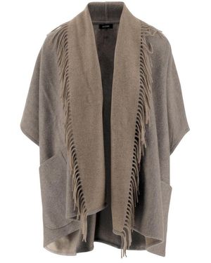 ALONPI Cashmere Cape - Brown