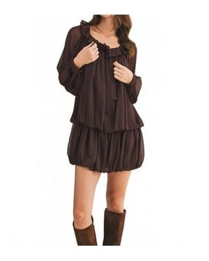 Mustard Seed Hazel Dress - Black