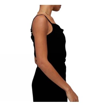 Bella Dahl Cowl Neck Camisole - Black