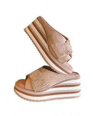 Antelope Padme Sculpted Platform Mule - Pink