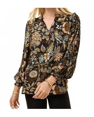 spartina 449 Wilenna Ruffle Blouse - Multicolor