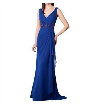 Cameron Blake Evening Dress - Blue